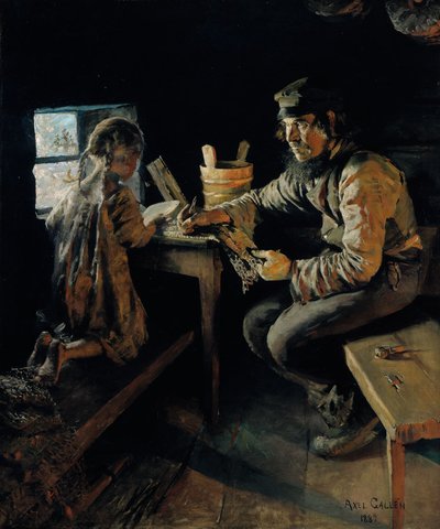 Prima lezione da Akseli Gallen Kallela